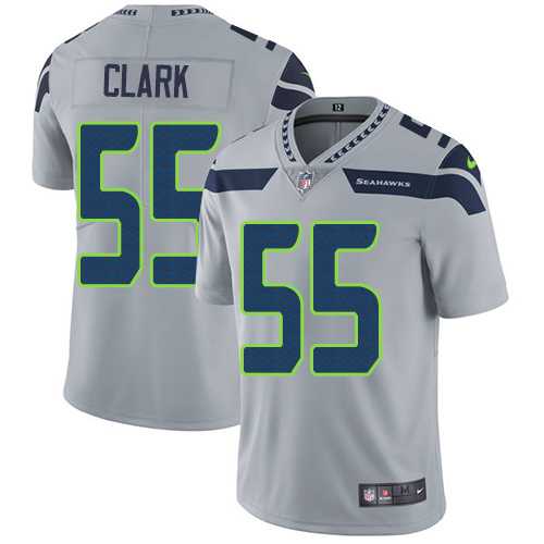 Nike Seattle Seahawks #55 Frank Clark Grey Alternate NFL Vapor Untouchable Limited Jersey,We sell and wholesale Nike Seattle Seahawks #55 Frank Clark Grey Alternate NFL Vapor Untouchable Limited Jersey on line form chian!